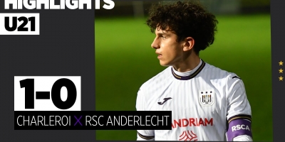 Embedded thumbnail for Highlights U21: Charleroi - RSCA | 2021-2022