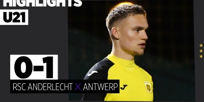 Embedded thumbnail for Highlights U21: RSCA - Antwerp