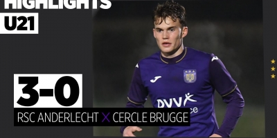 Embedded thumbnail for Highlights U21: RSCA - Cercle Brugge