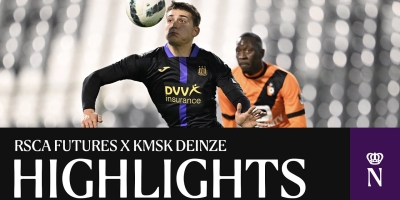 Embedded thumbnail for HIGHLIGHTS U23: RSCA Futures - KMSK Deinze