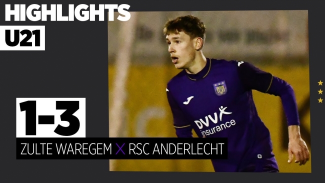 Embedded thumbnail for U21 : SVZW 1-3 RSCA