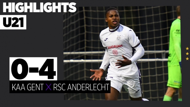 Embedded thumbnail for Highlights U21: KAA Gent - RSCA